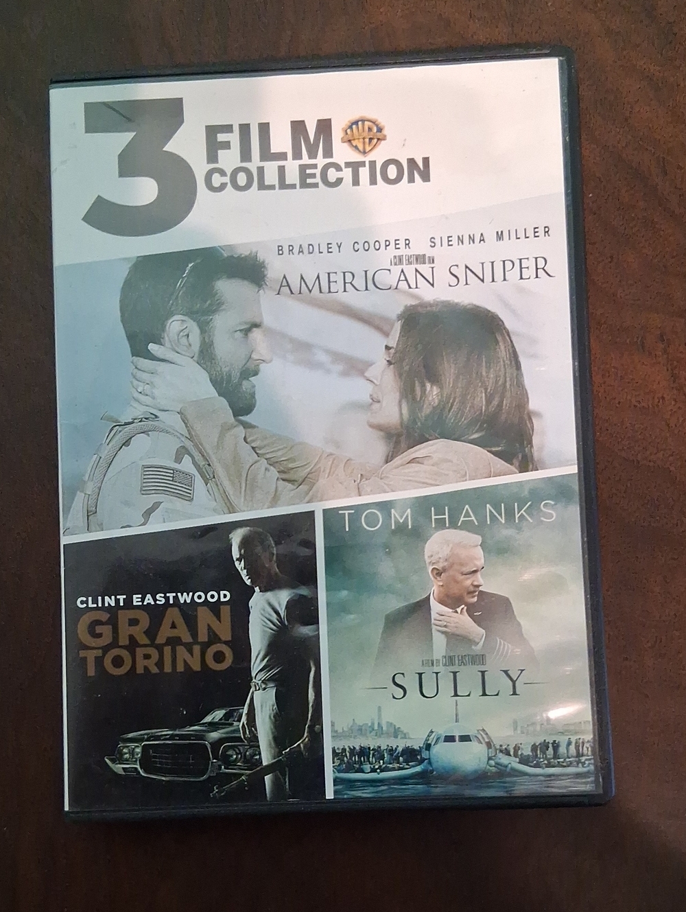 Warner Bros. 3 Film Collection DVD - White, Black, Teal Artwork